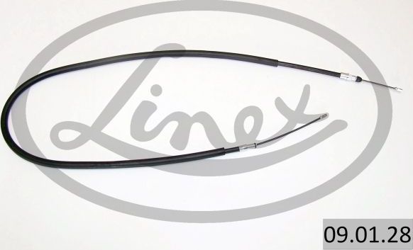 Трос ручника (тросик ручного тормоза) Linex передний правый для Citroen Xsara 1997-2005. Артикул 09.01.28