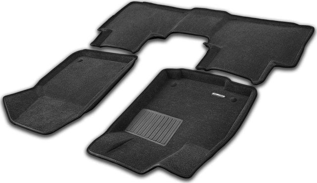 Коврики текстильные Euromat 3D Business для салона Volkswagen Talagon 2021-2026. Артикул EMC3D-005421