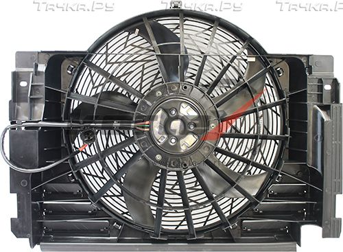 Вентилятор радиатора BMW X5(E53) 00 (Kortex). Артикул KFD012