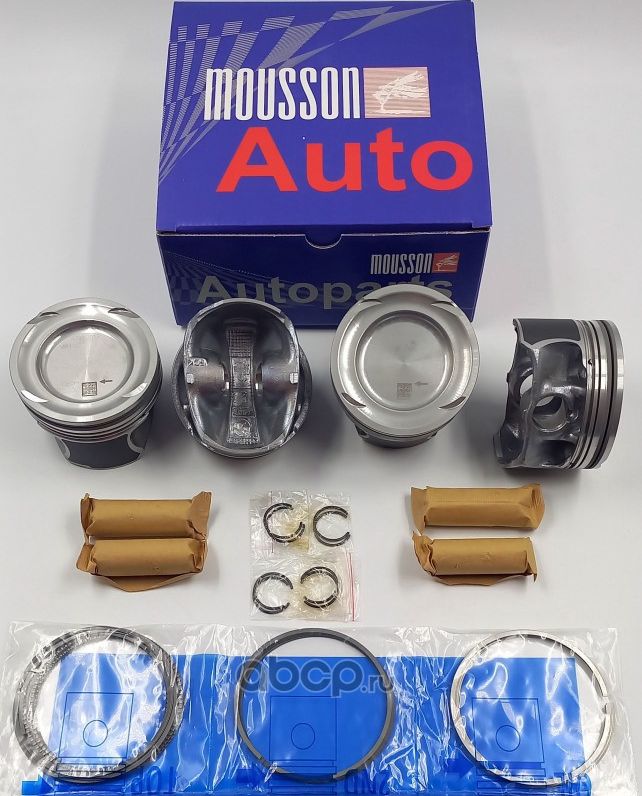 Поршень кольца комплект Benz M270.920 на 1 цилиндр* (Mousson). Артикул SPRM270920STD