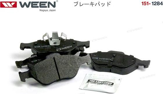 Тормозные колодки WEEN передние для Ford Fiesta IV 1999-2002. Артикул 151-1284