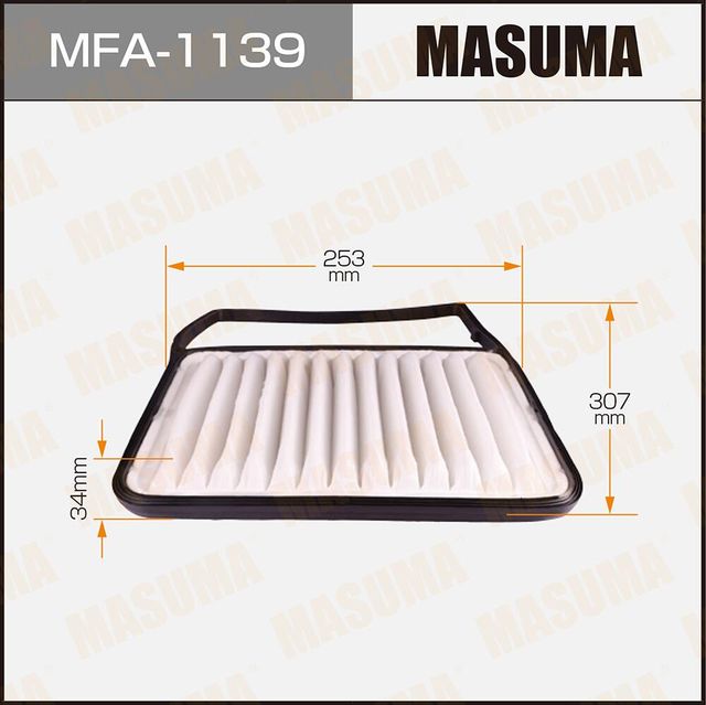 Воздушный фильтр Masuma. Артикул MFA-1139