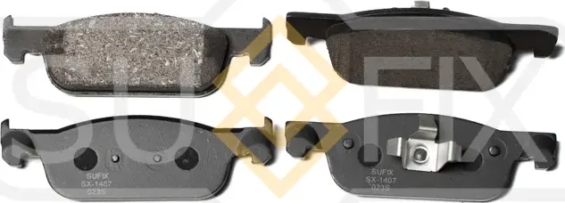 Колодки тормозные передние (Sufix). Артикул SX1407