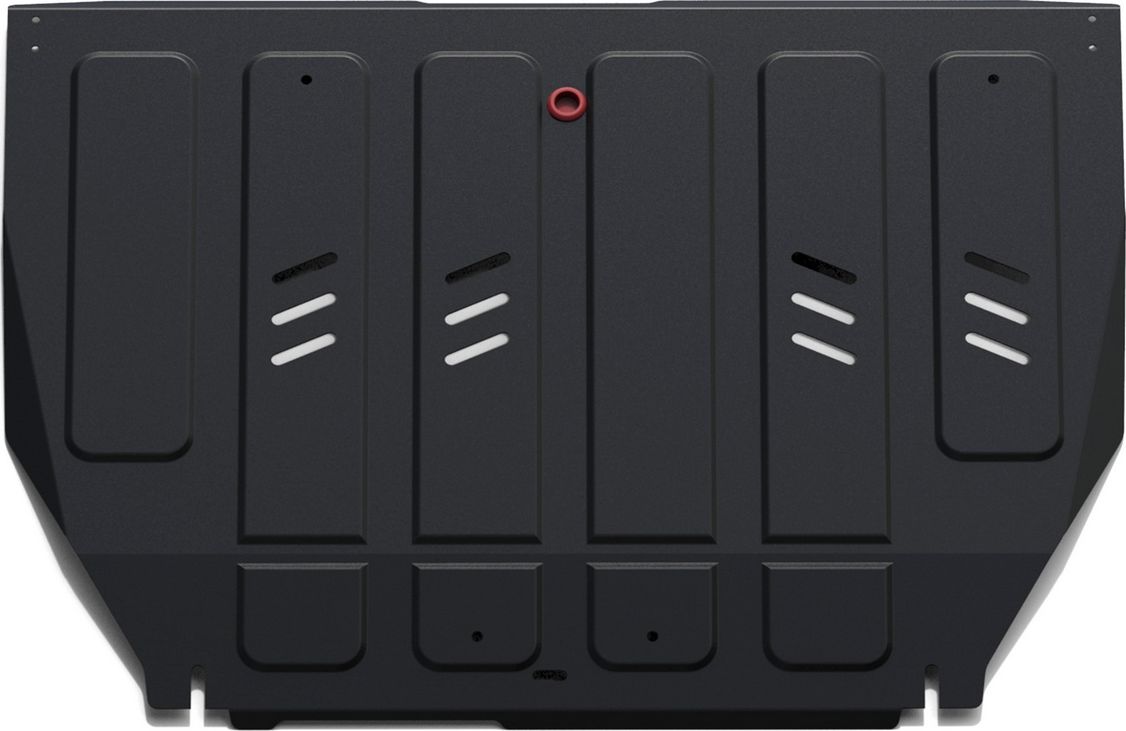 Защита АвтоБРОНЯ для картера и КПП Nissan Maxima A33 АКПП 2000-2006. Артикул 111.04168.1