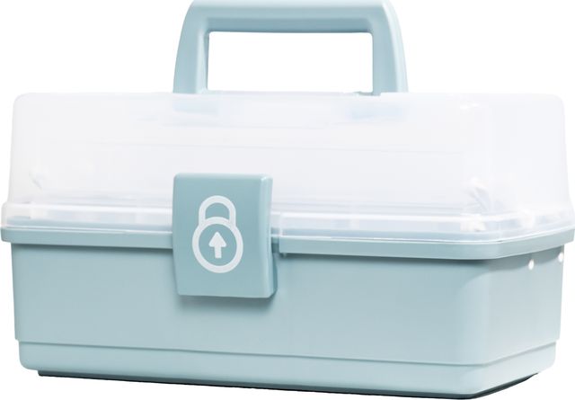 Ящик для инструмента Iris Ohyama KIT BOX 27, Серо-голубой. Артикул 297792