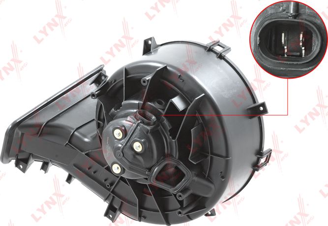 Вентилятор, мотор печки (отопителя) салона LYNXauto. Артикул RF-1211