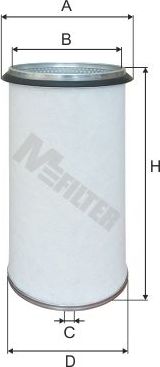 Воздушный фильтр MFilter. Артикул A 528/1