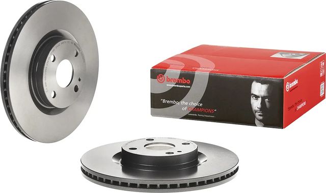 Тормозной диск Brembo UV Coated передний для Mazda MX-5 IV (ND) 2015-2026. Артикул 09.D307.11