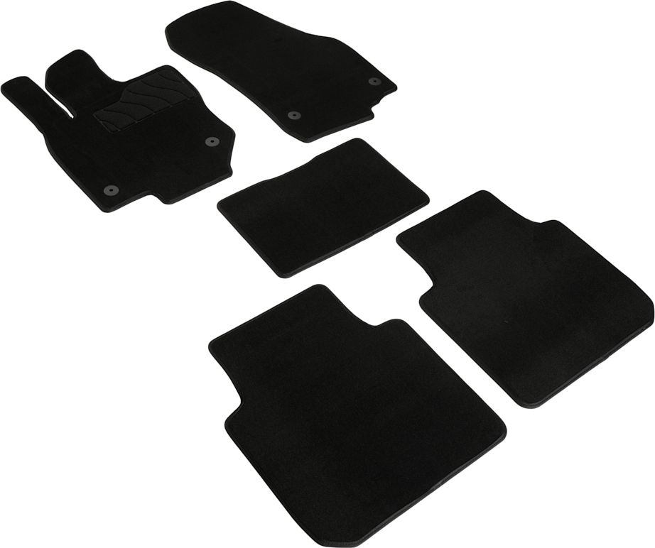 Коврики Seintex ворсовые LUX для салона Skoda Kodiaq II 2023-2026. Артикул 318745