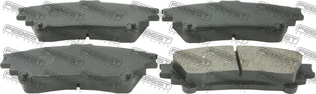 Тормозные колодки Febest. Артикул 0101-GGL15R