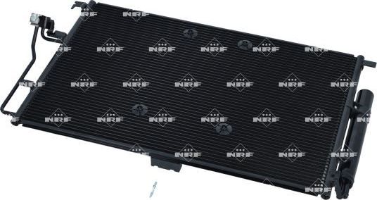 Радиатор кондиционера (конденсатор) NRF EASY FIT для Mercedes-Benz Sprinter 906 2006-2026. Артикул 350586