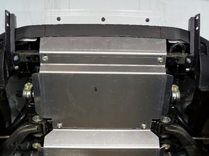 Защита алюминиевая ТСС (4 мм) для радиатора Isuzu D-Max III 2019-2025. Артикул ZKTCC00521