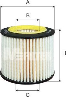 Масляный фильтр MFilter для Skoda Fabia II 2006-2014. Артикул TE 600