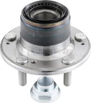 Ступичный подшипник (комплект) NTN / SNR задний для Mitsubishi Sigma 1990-1994. Артикул R173.30