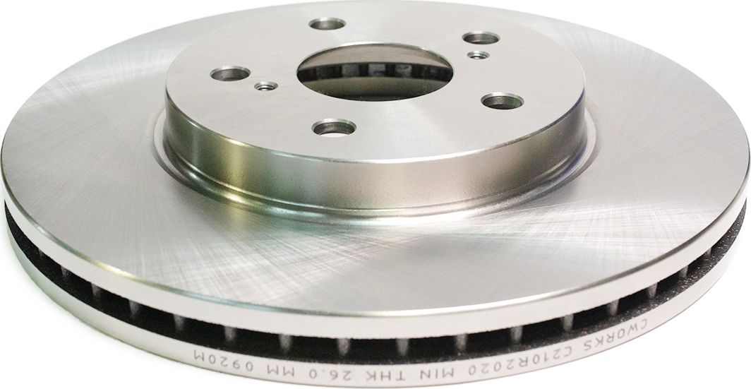 Тормозной диск Cworks передний для Lexus RX I 1998-2003. Артикул C210R2020