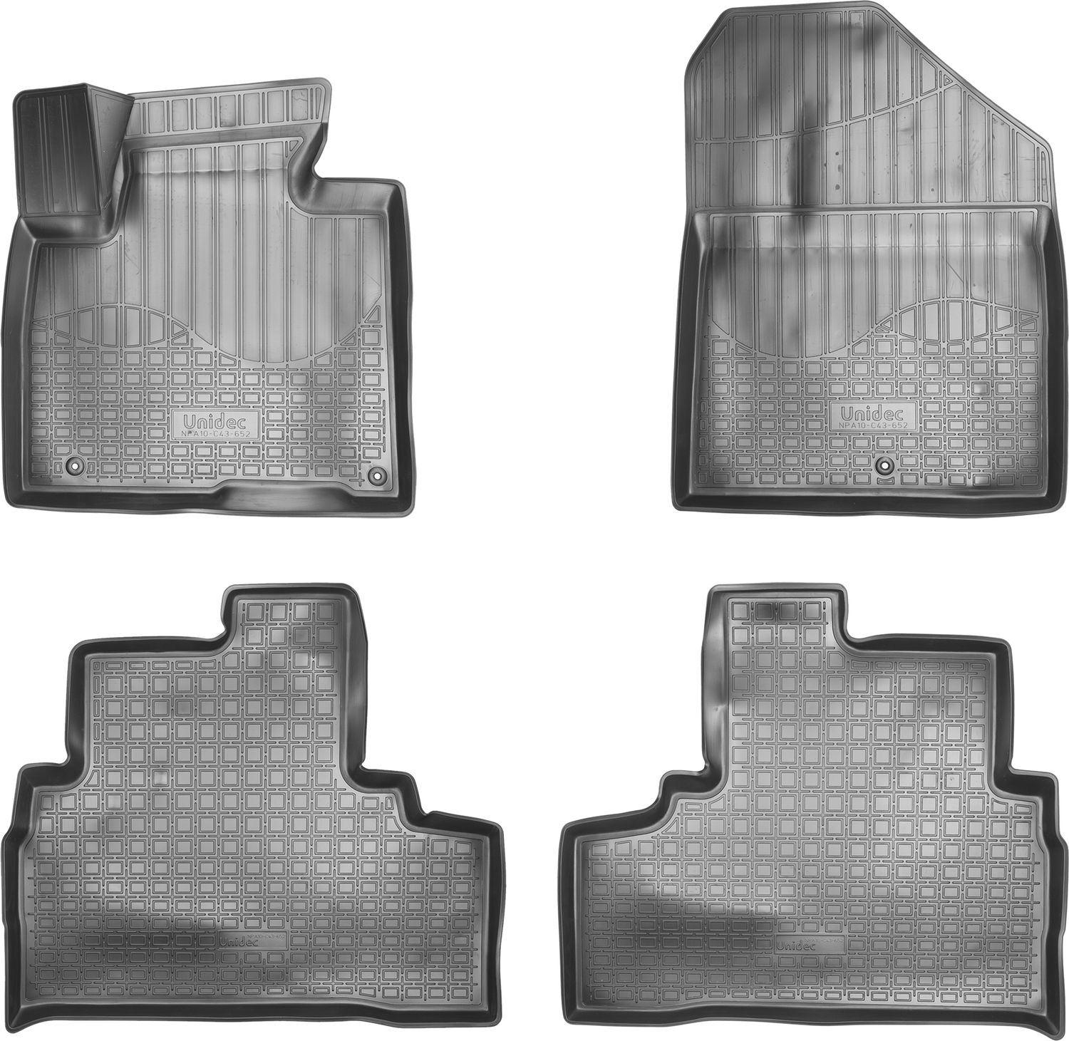 Коврики Норпласт для салона Kia Sorento III Prime 2015-2026. Артикул NPA10-C43-652