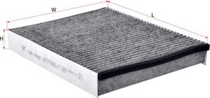 Салонный фильтр Sakura для Ford C-MAX II 2010-2019. Артикул CAC-19960