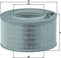 Воздушный фильтр Mahle. Артикул LX 720