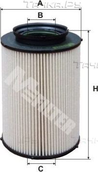 Топливный фильтр MFilter для SEAT Toledo III 2004-2009. Артикул DE 3124