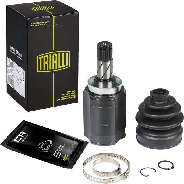 Шрус внутренний (граната) Trialli передний для Chevrolet Cobalt II 2013-2026. Артикул GO 0549