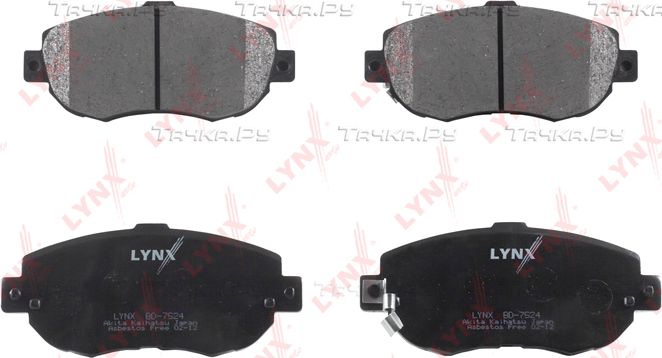 Тормозные колодки LYNXauto передние для Lexus IS I 1999-2005. Артикул BD-7524