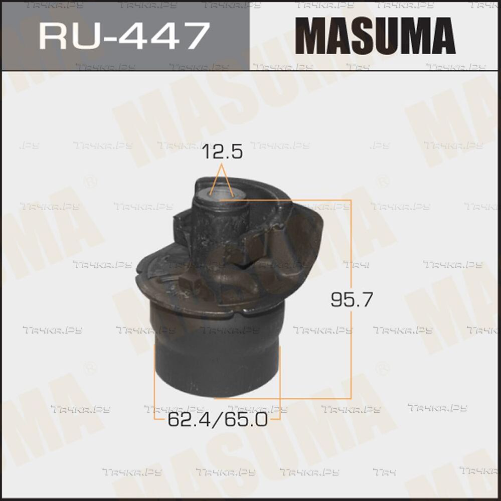 Сайлентблок заднего рычага подвески Masuma. Артикул RU-447