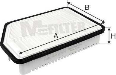 Воздушный фильтр MFilter. Артикул K 7177