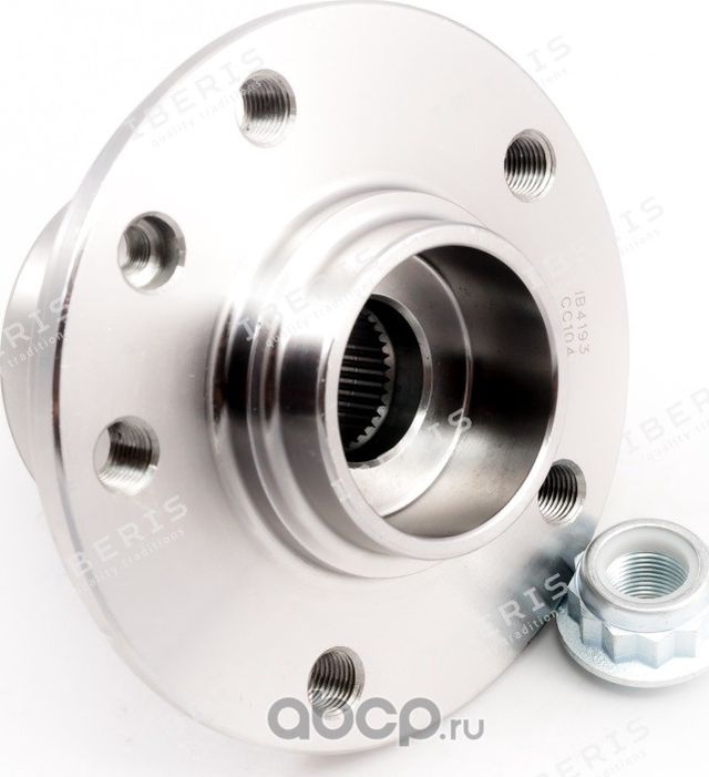 СТУПИЦА КОЛЕСА ПЕРЕДНЯЯ, КОМПЛЕКТ TOUAREG (7LA, 7L6, 7L7) (Iberis). Артикул IB4193