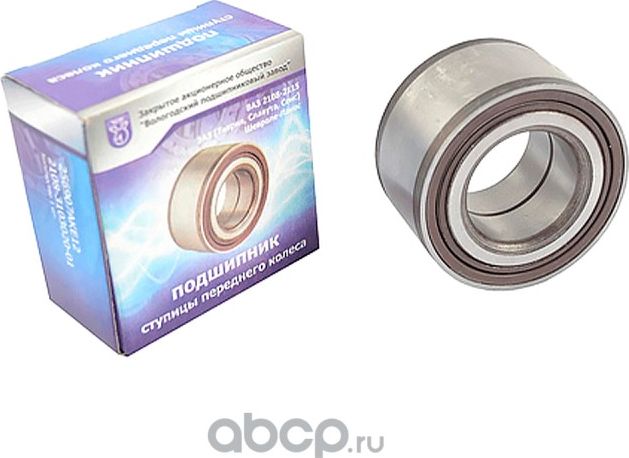 Подшипник 256907 ступицы передней ВАЗ 2108-15 VBF (Вологда) (ВПЗ-23). Артикул 256907