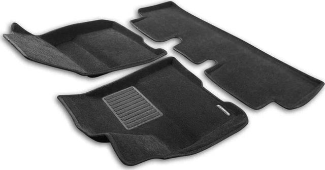 Коврики текстильные Euromat 3D Business для салона Tesla Model 3 2017-2026. Артикул EMC3D-004901