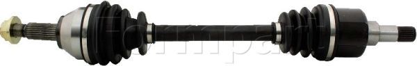 Полуось (привод в сборе, приводной вал) Formpart. Артикул 15380012/S