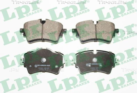 Тормозные колодки LPR передние для MINI Clubman II (F54) 2014-2026. Артикул 05P1987