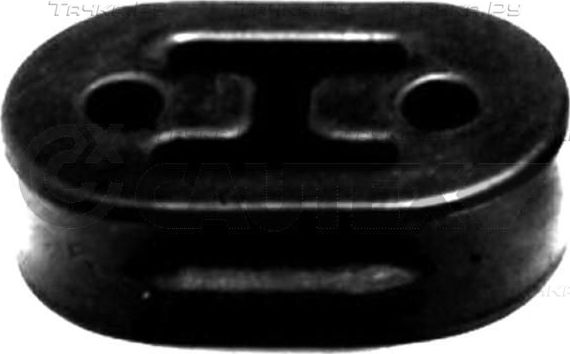 Кронштейн глушителя Cautex (EPDM (Этилен-пропиленовый каучук)) для Honda Civic V 1991-1996. Артикул 060466