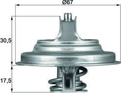 Термостат Mahle Behr для Mercedes-Benz Intouro 2005-2026. Артикул TX 54 83D