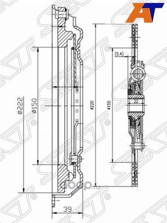 В БЖ П FORD C-MAXFOCUS II 1.4,1.6,1.6TIMONDEO IV (SAT). Артикул STWFD039