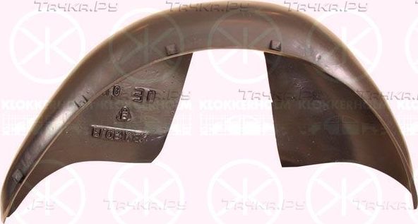 Подкрылок Klokkerholm (полимерный материал) задний правый для Volkswagen Golf III 1991-1999. Артикул 9522548