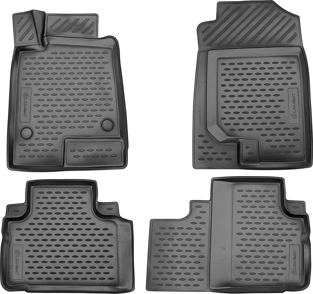 Коврики 3D Element для салона Haval H6 купе 2017-2026. Артикул ELEMENT3D9906210k