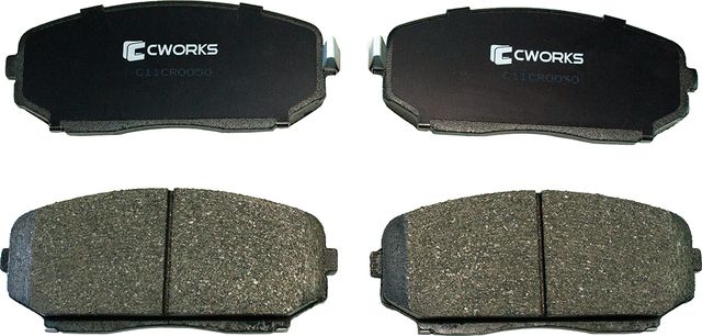 Тормозные колодки Cworks передние для Mazda CX-9 II 2016-2026. Артикул C11CR0050