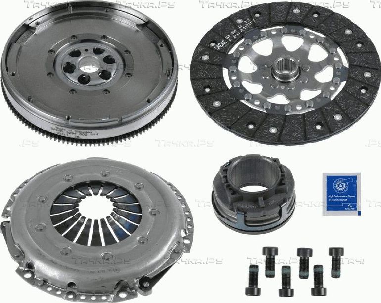Сцепление (комплект) SACHS ZMS-модуль (двухмассовый маховик). Артикул 2290 601 015