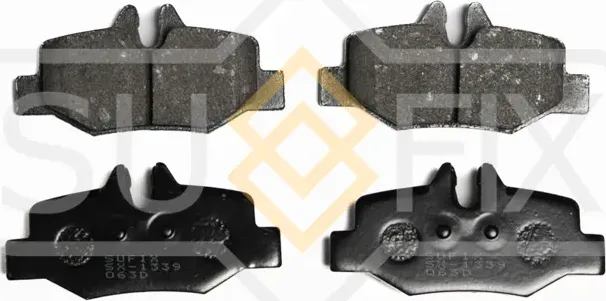 Колодки тормозные дисковые задние правые/левые MERCEDES-BENZ VIANO (W639) 2003 (Sufix). Артикул SX1339
