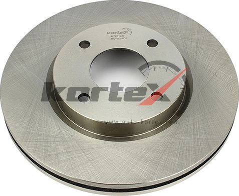 Диск тормозной передний ТИИДА KD0196 (Kortex). Артикул KD0196
