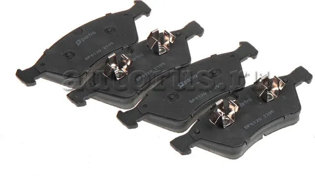 Колодки тормозные дисковые | перед прав/лев | (Partra). Артикул BP6120