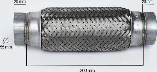 Гофра глушителя ASAM для Opel Vectra B 1995-2003. Артикул 33750