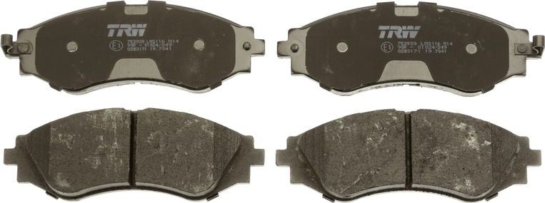 Тормозные колодки TRW COTEC. Артикул GDB3171