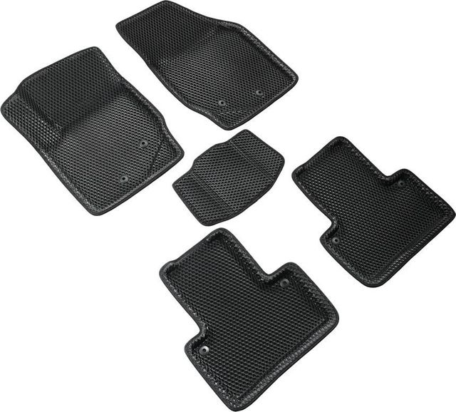 Коврики Seintex 3D EVA ромб для салона Volvo XC90 I 2002-2014 ЧЕРНЫЕ. Артикул 98447