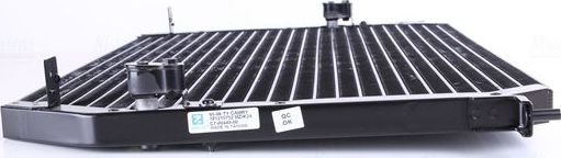 Радиатор кондиционера (конденсатор) Nissens (алюминий) для Lexus ES I 1991-1997. Артикул 94056