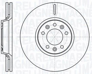 Тормозной диск Magneti Marelli. Артикул 361302040114