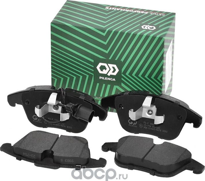 Колодки тормозные дисковые передние (Pilenga). Артикул FDP9983S