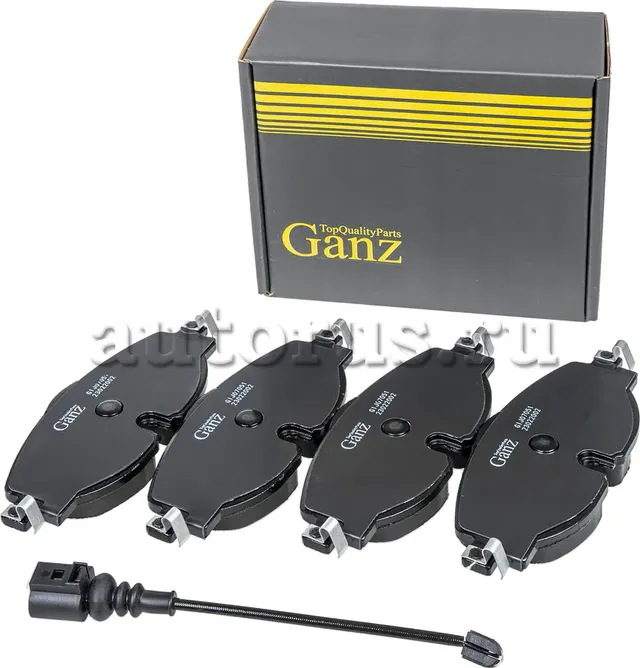 Колодки торм.пер. (Ganz). Артикул GIJ07051