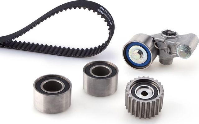 Ремень ГРМ с роликами (комплект) Gates PowerGrip® для Subaru Impreza I 1996-2000. Артикул K015384XS